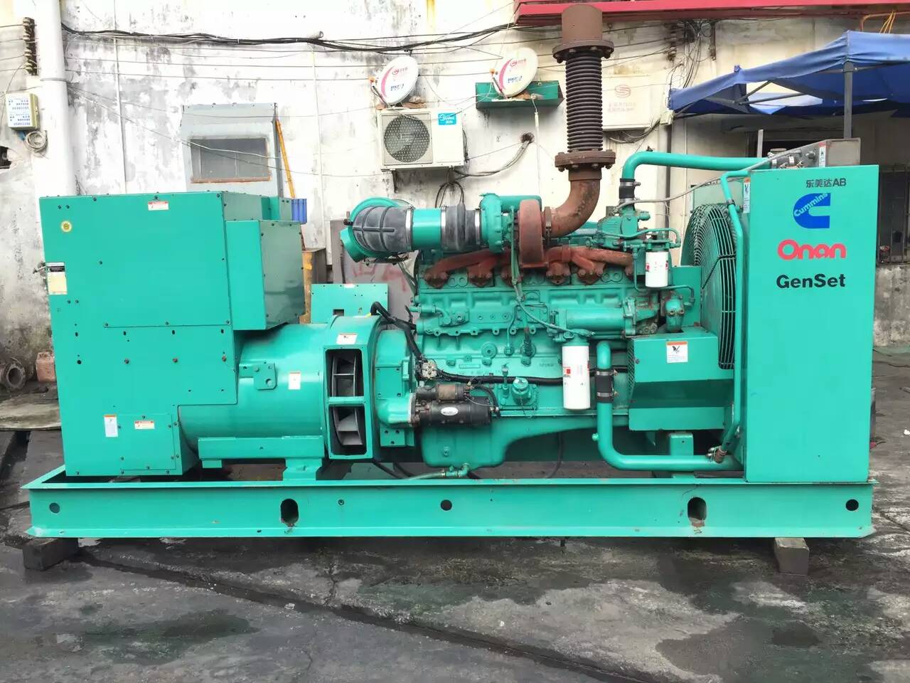 君山租赁发电机-柴油发电机不正常冒烟的原因